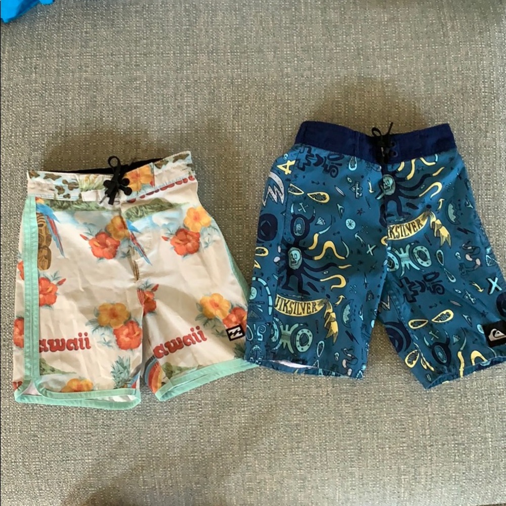 Quicksilver Billabong Sz5 Boy Shorts